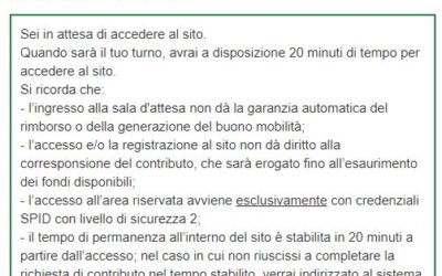 Caos ClickDay per il bonus mobilità, U.Di.Con.: “Disagi infiniti per gli utenti”