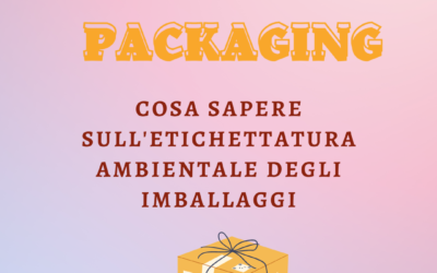 PACKAGING: cosa sapere sull’etichettatura ambientale degli imballaggi.