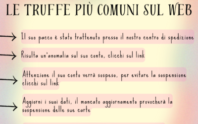 Ecco le truffe più comuni sul web