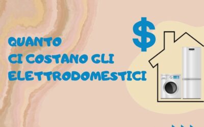 Con il caro bollette è bene fare attenzione al consumo energetico: ecco quanto ci costano gli elettrodomestici.