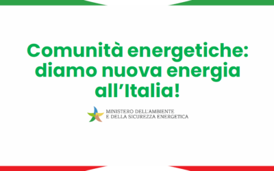 Energie rinnovabili: via libera di Bruxelles al piano sulle Comunità Energetiche