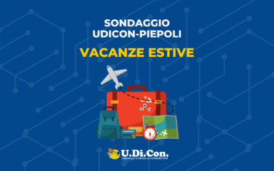 Indagine Udicon – Piepoli: le vacanze estive degli italiani