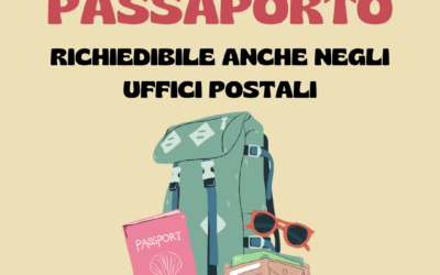 Passaporto: richiedibile anche presso gli uffici postali